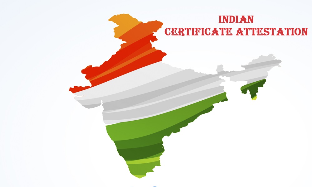 indian certificate attestation